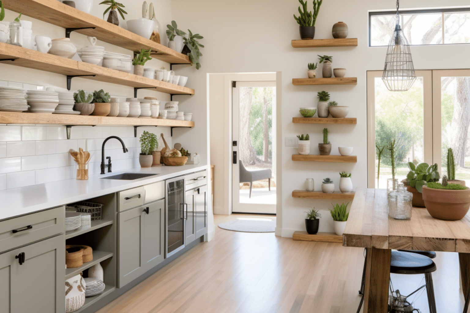 Picture of Modern Home Decorating Wall Plants Decor Ideas - Basic Home DIY