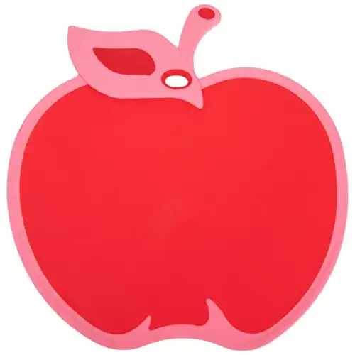 Red Apple Serving Board