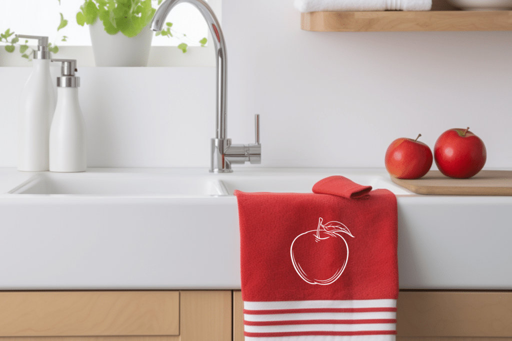 Apple kitchen decor ideas kitchen towel