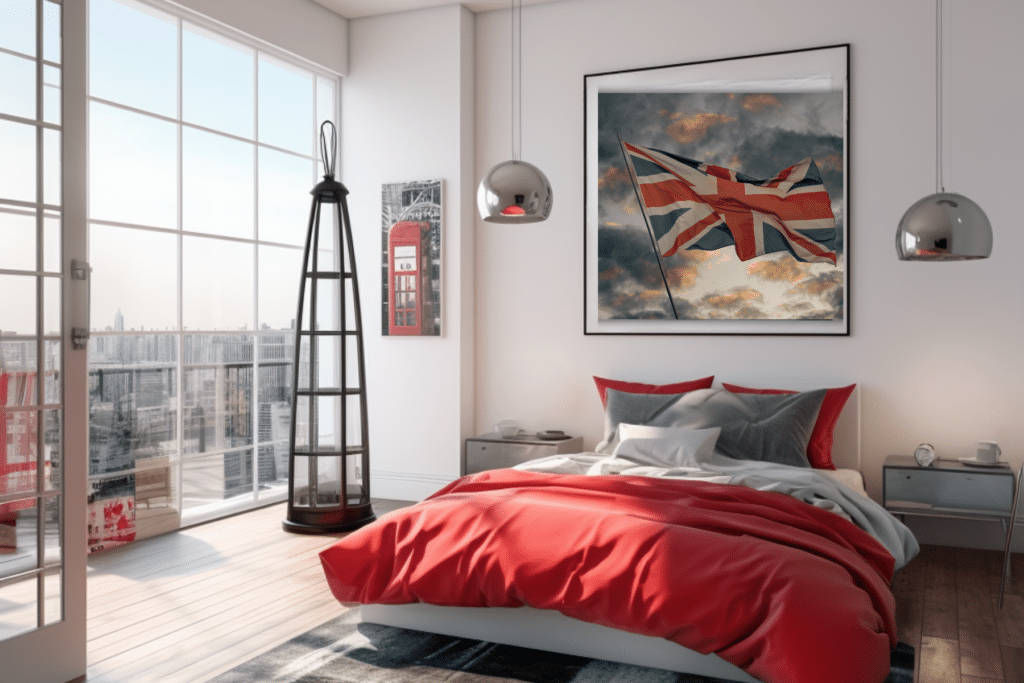 London bedroom decor ideas for couples