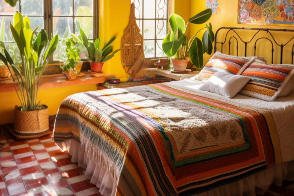 Mexican bedroom decor ideas for couples