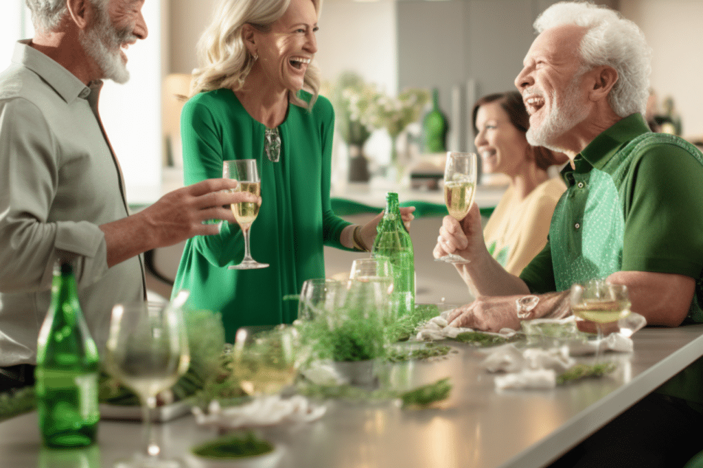 St. Patrick’s Day Party Ideas enjoying time together