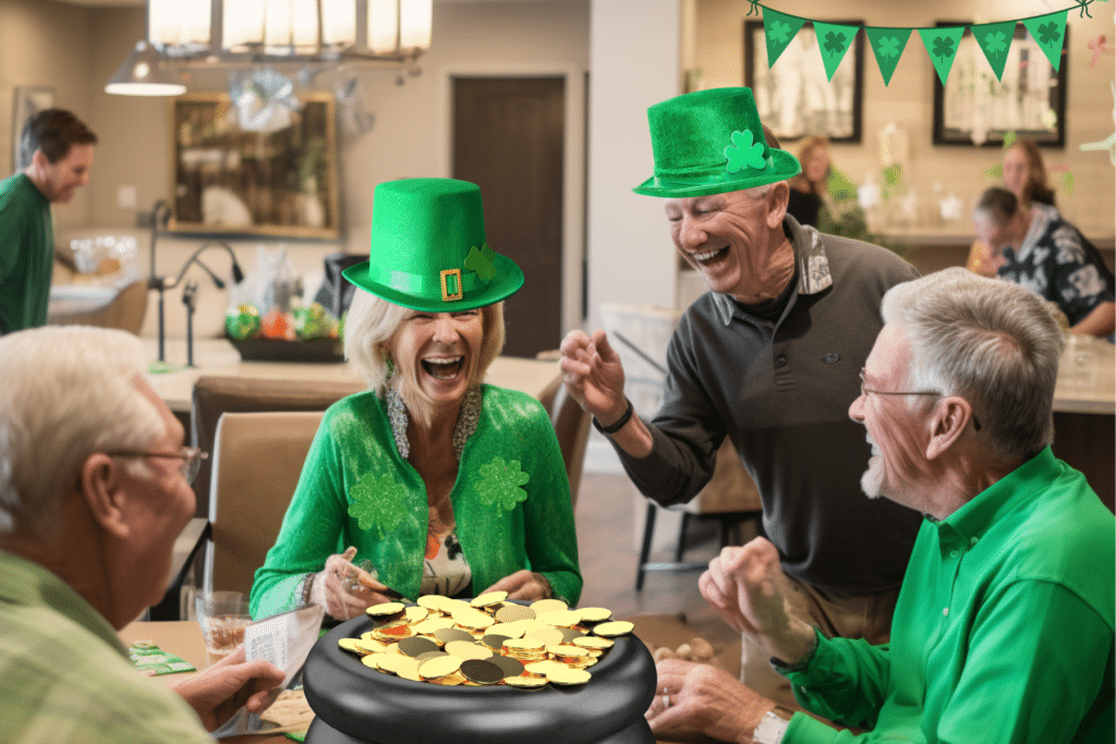 St. Patrick’s Day Party Ideas playing fun games