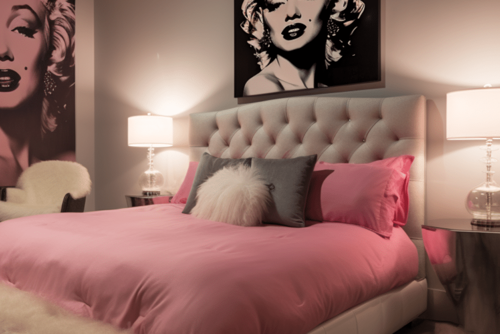 bedroom decor ideas for couples Marilyn Monroe