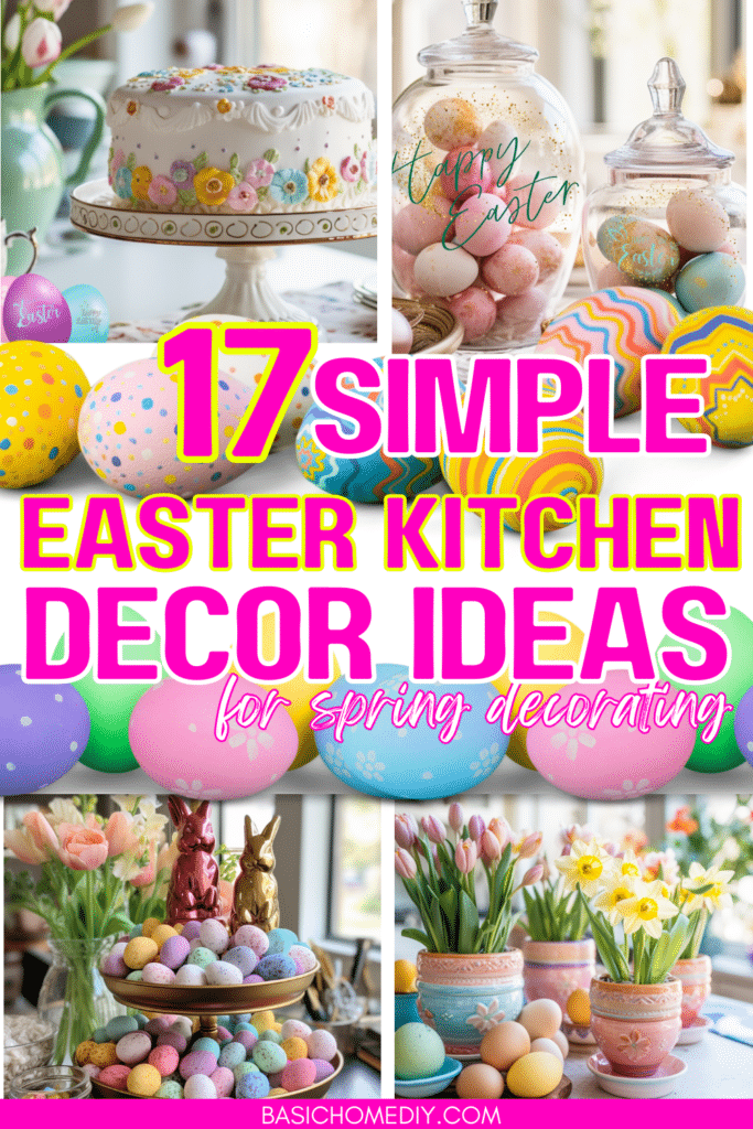 Simple Easter Kitchen Decor Ideas for Spring Decorating 2