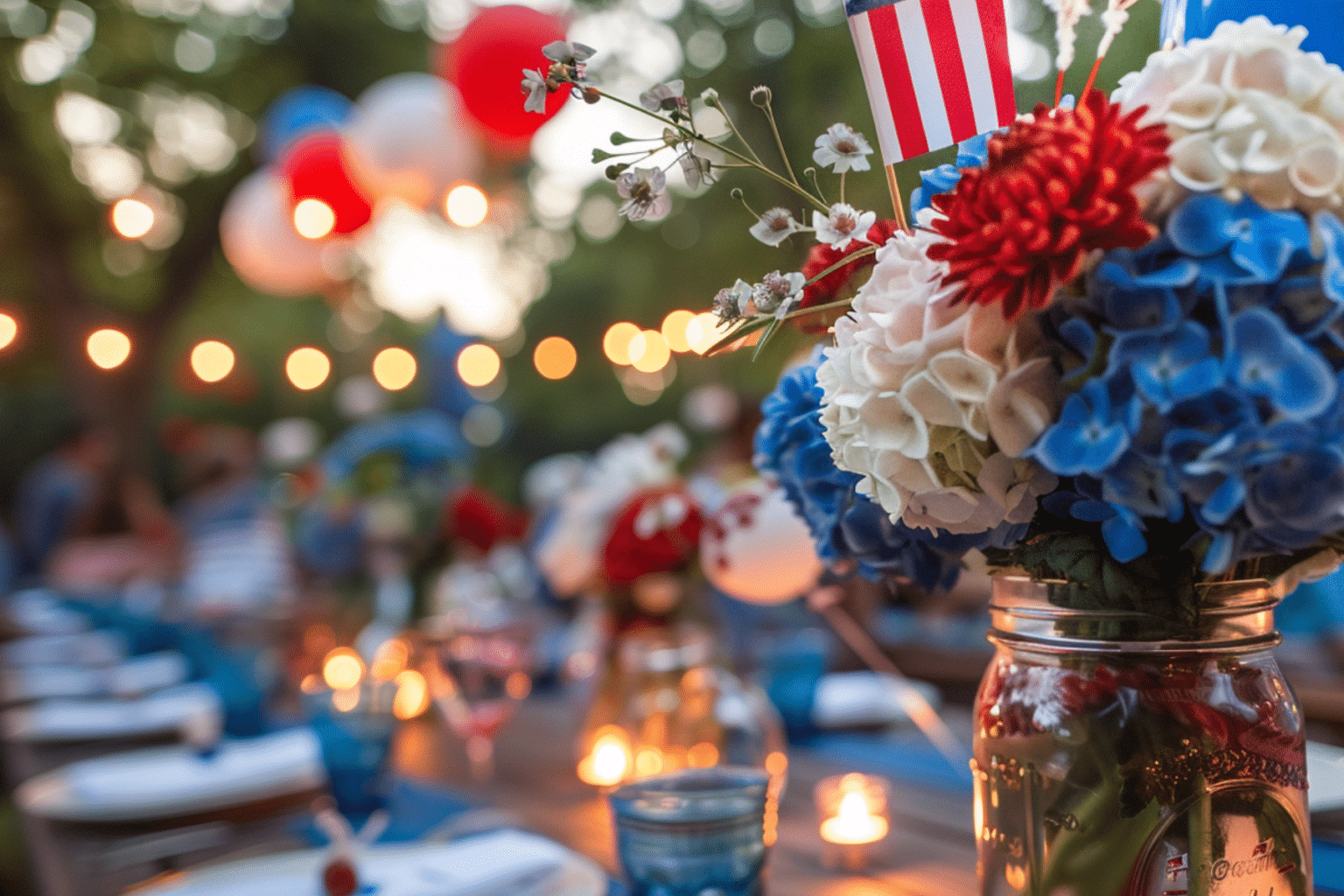 Easy Patriotic 4th of July Party Decorations and Supplies - Basic Home DIY