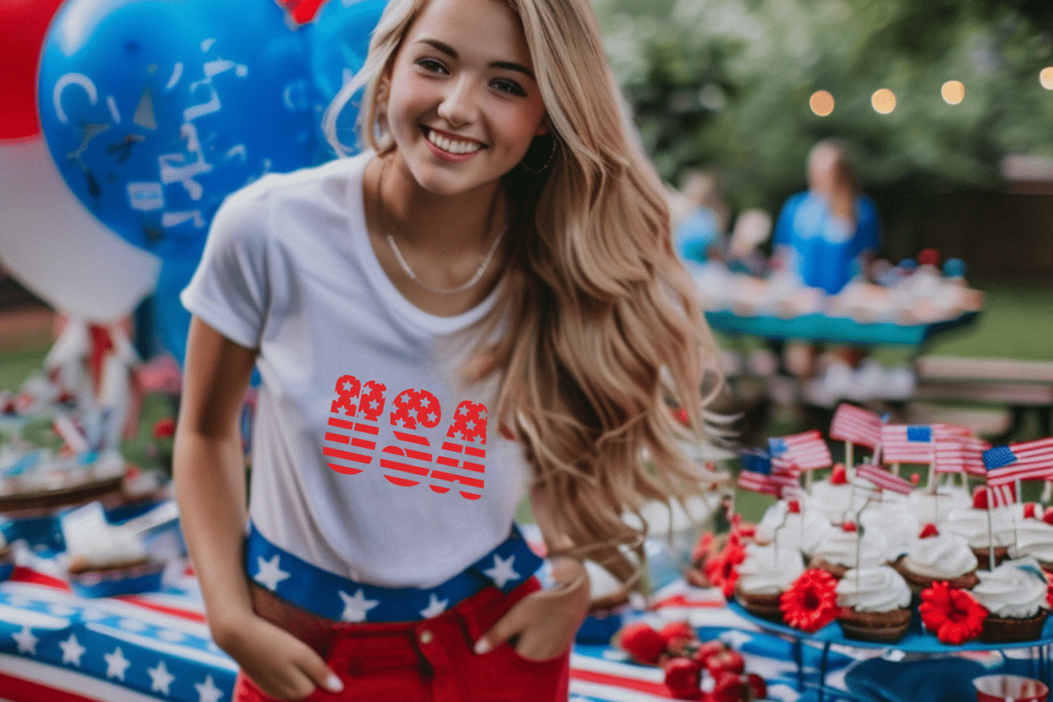 Easy Patriotic 4th of July Party Decorations and Supplies - Basic Home DIY