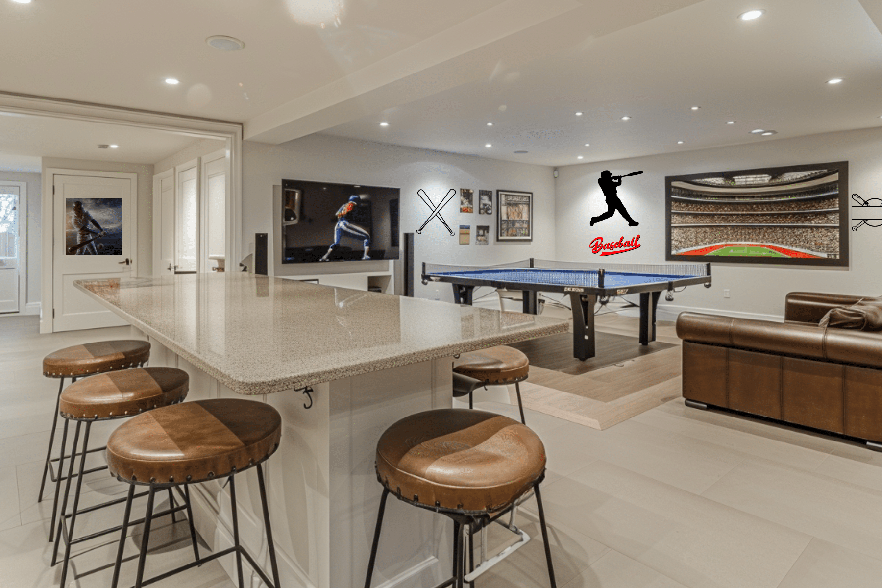 Ultimate Man Cave Wall Art Decor Ideas for Your Home - Basic Home DIY