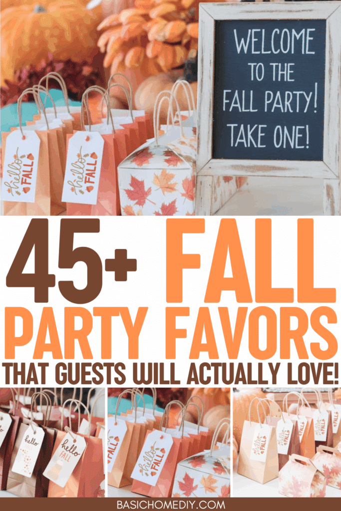 45+ Easy Fall Party Favors That Guests of All Ages Will Love 1