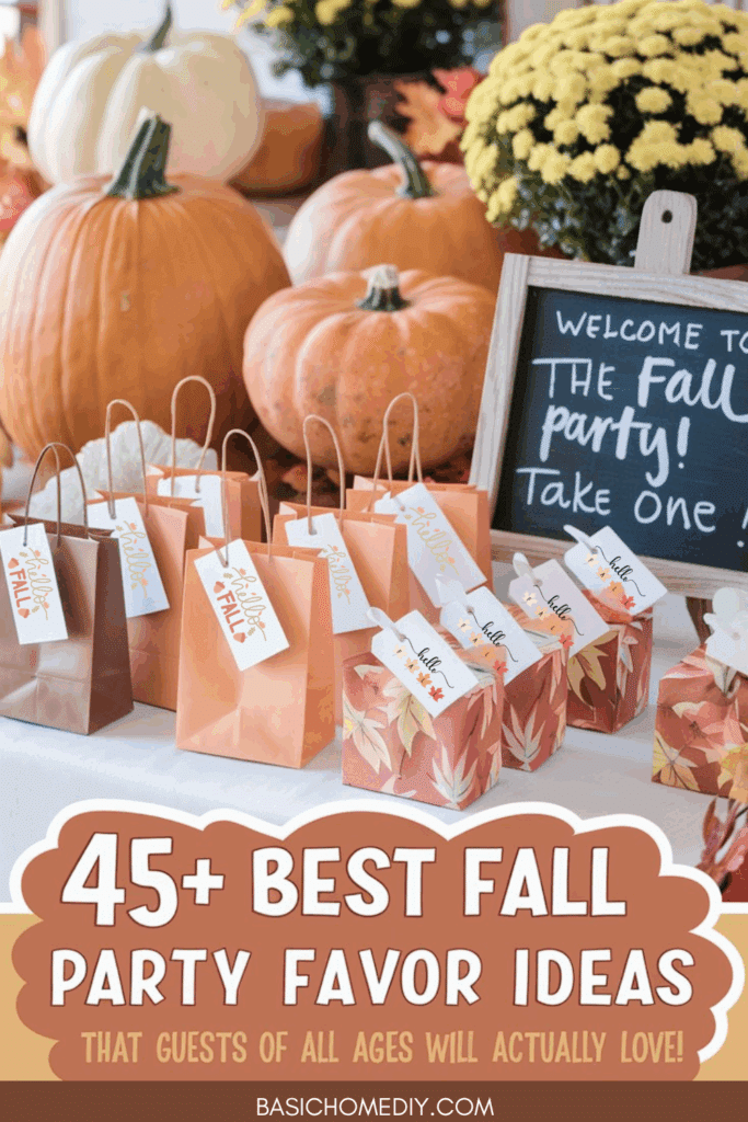 45+ Easy Fall Party Favors That Guests of All Ages Will Love 3