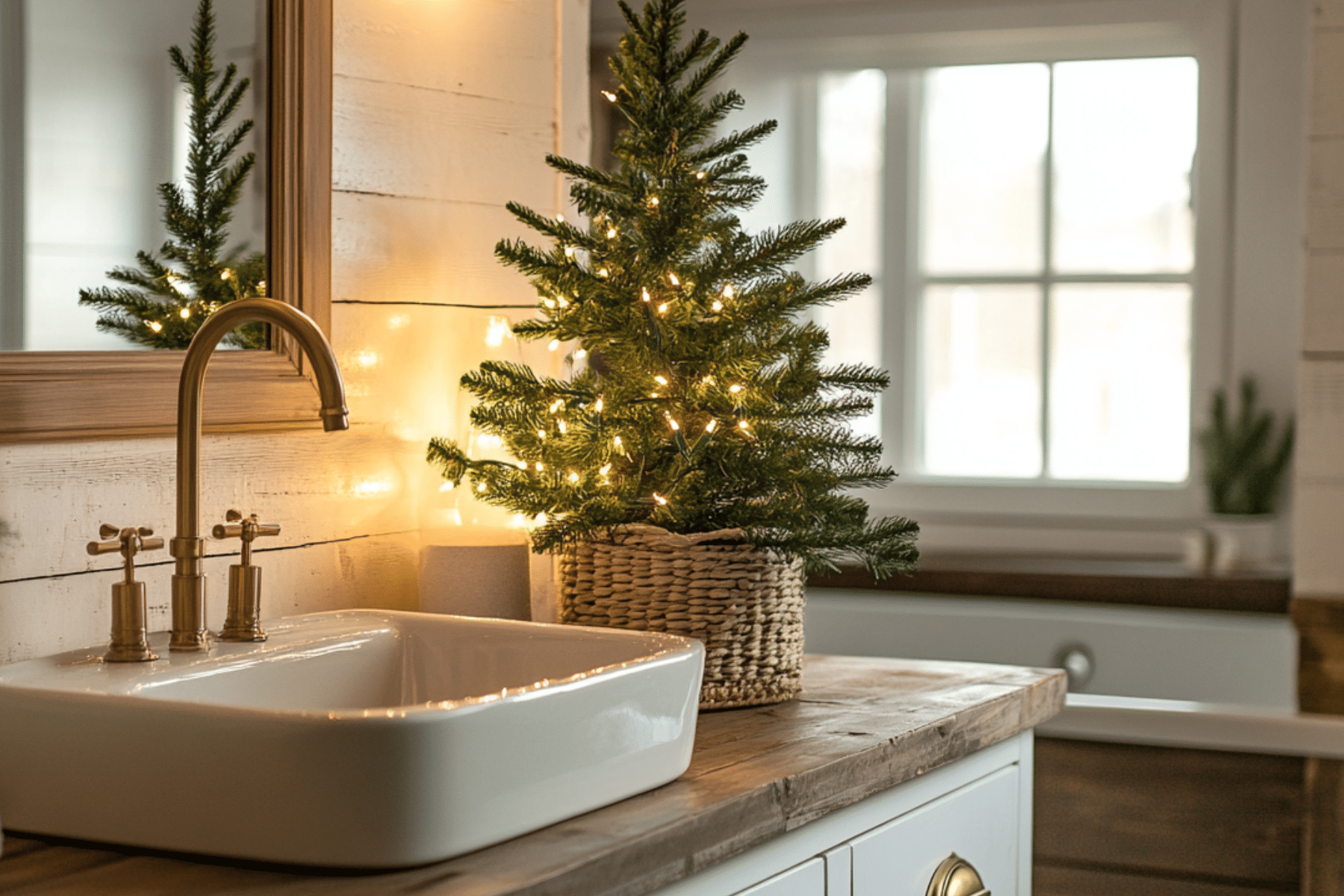 17 Christmas Guest Bathroom Ideas to Impress Holiday Visitors - Basic ...