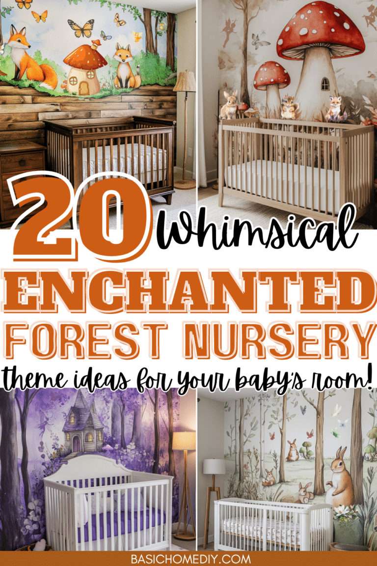 20 Whimsical Enchanted Forest Nursery Theme Ideas - Basic Home DIY