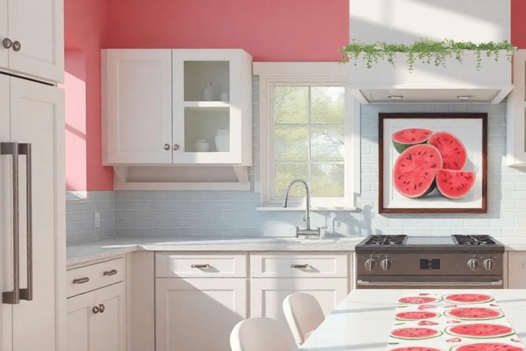 Watermelon Kitchen Color Scheme