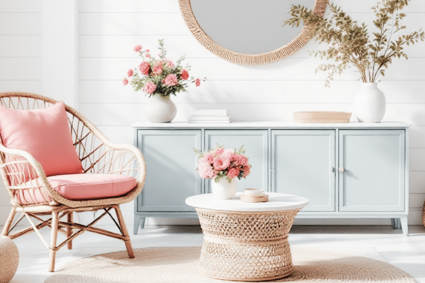 Simple Summer Home Decor Ideas to Brighten Your Space - Basic Home DIY