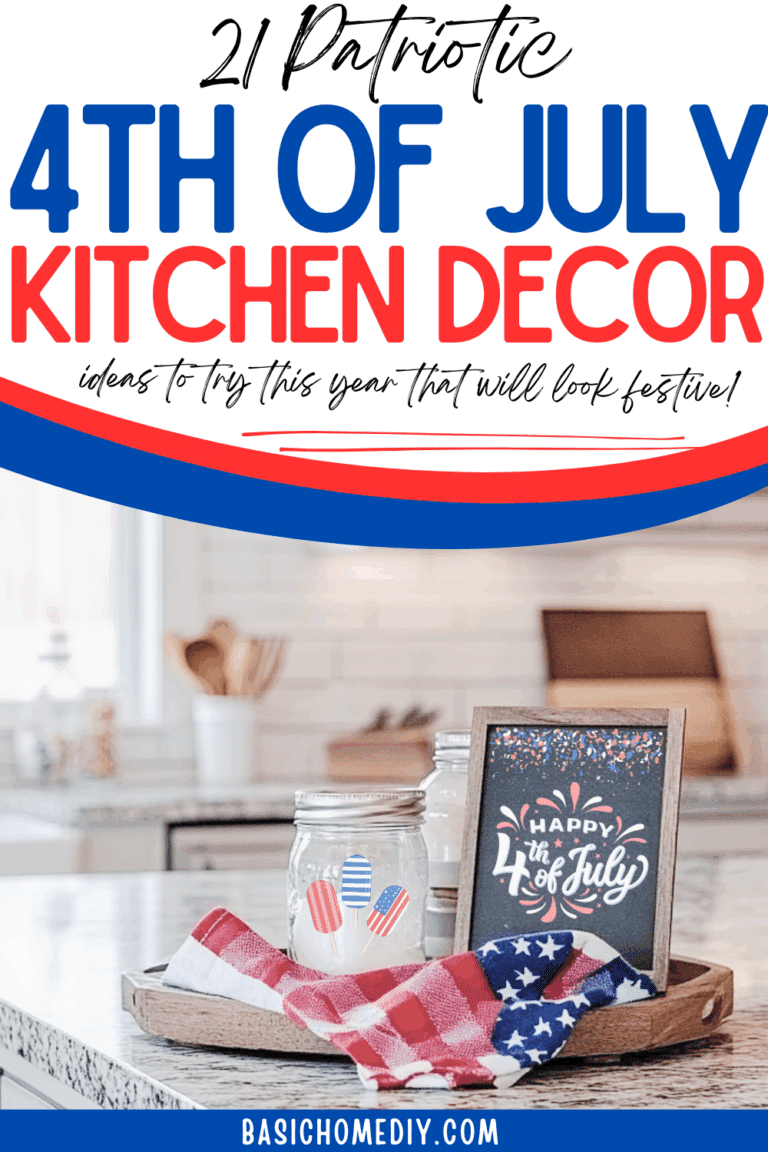 Easy Patriotic 4th of July Kitchen Decor Ideas to Try in 2026 - Basic ...