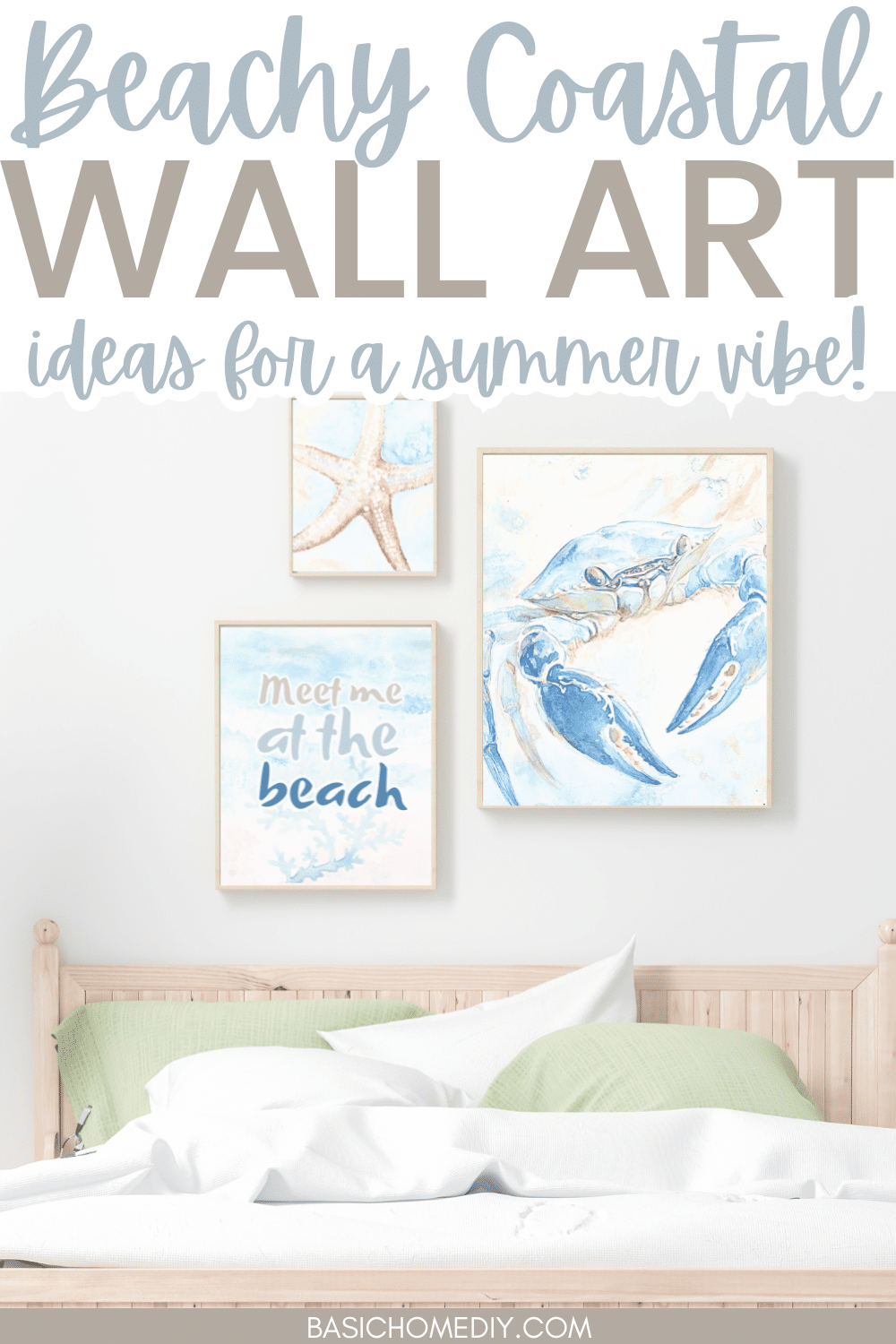 Coastal Wall Art Ideas for a Beachy Home Makeover in 2026 - Basic Home DIY