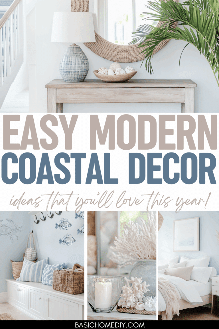 Coastal Decor: Easy Ideas for Modern, Farmhouse, Vintage and More for ...