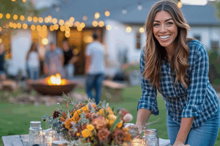 bonfire party decorations