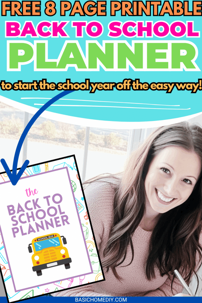 free 8 page printable back to school planner pin 2