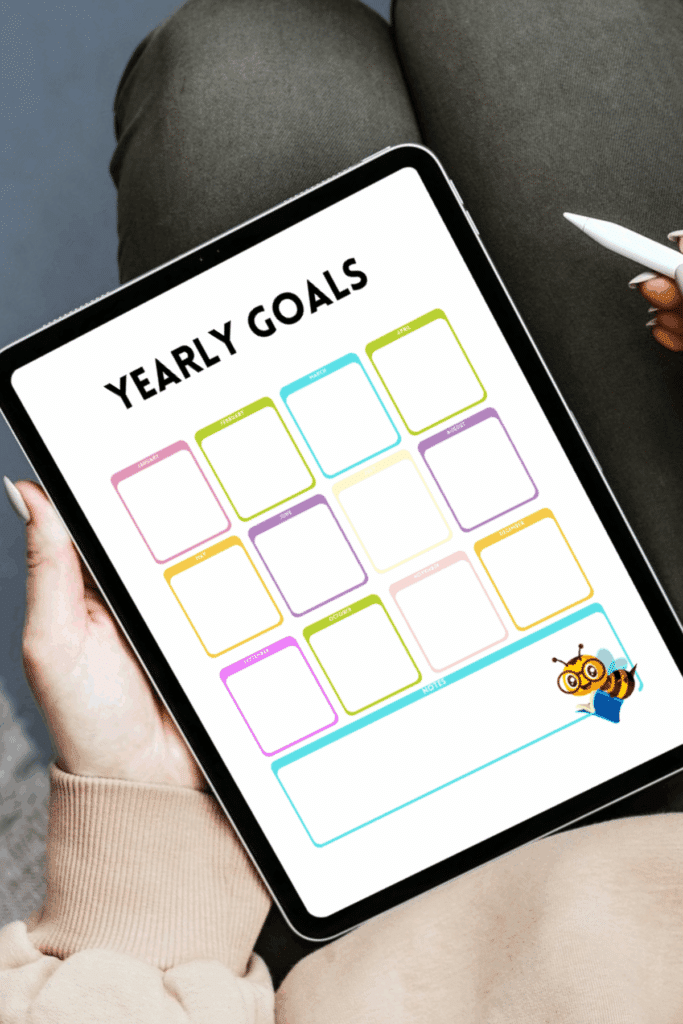 yearly goals for back to school