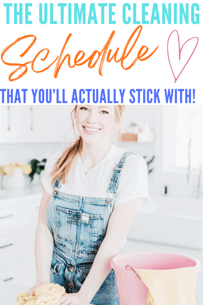 The Ultimate Cleaning Schedule You’ll Actually Stick To (19-Page Free Printable Cleaning Planner) 6