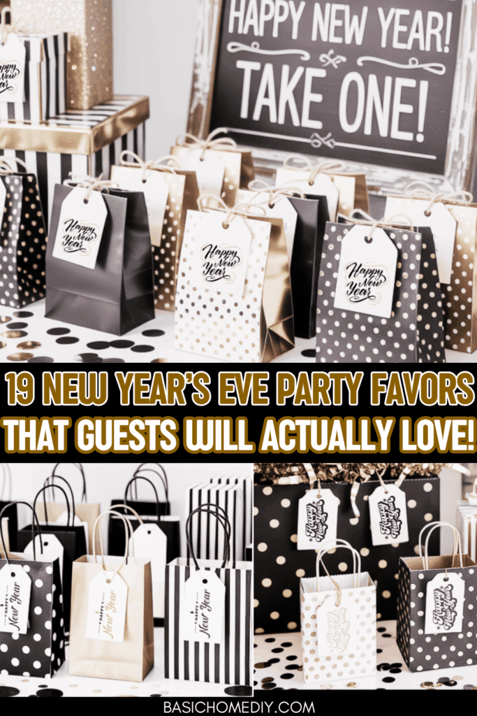 19 New Year's Eve Party Favors Your Party Guests Will Actually Love to Ring in the New Year 1