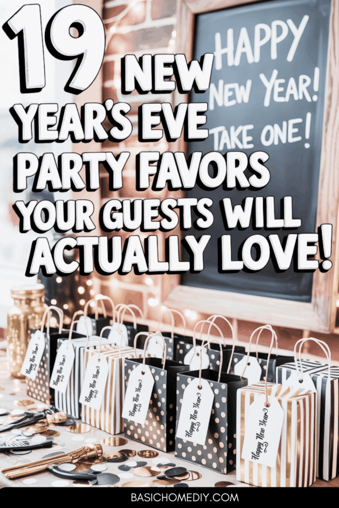 19 New Year's Eve Party Favors Your Party Guests Will Actually Love to Ring in the New Year 5