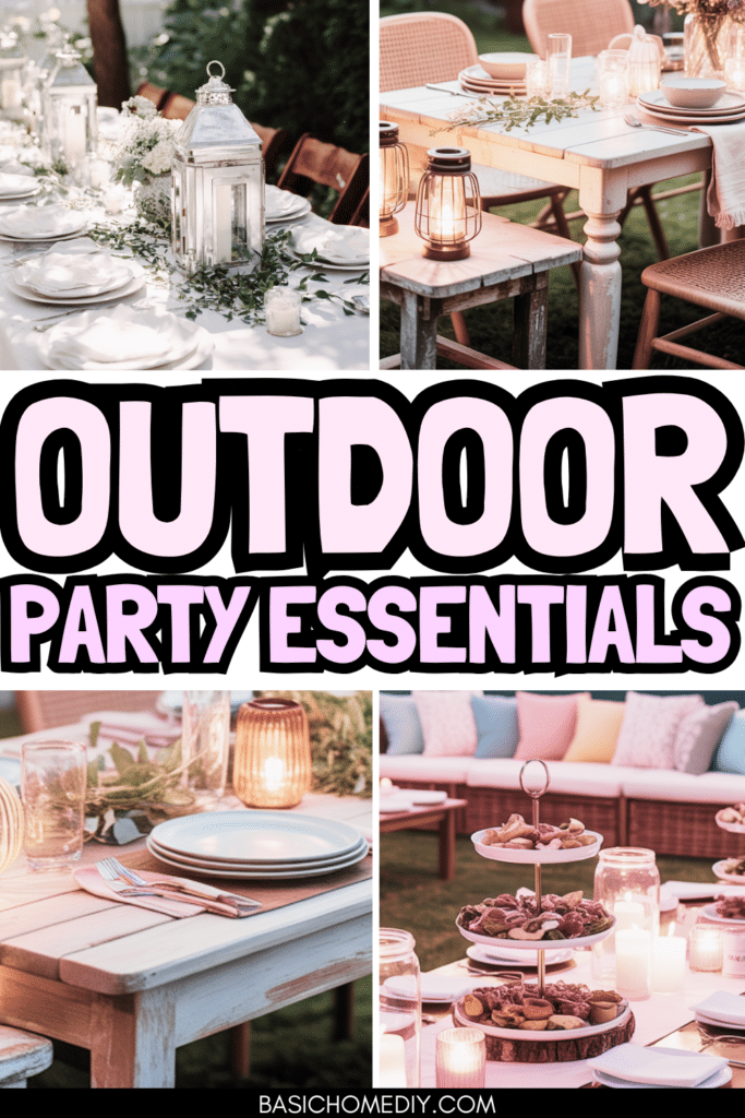 Outdoor Party Essentials for an Easy, Relaxed, Fun Event 2