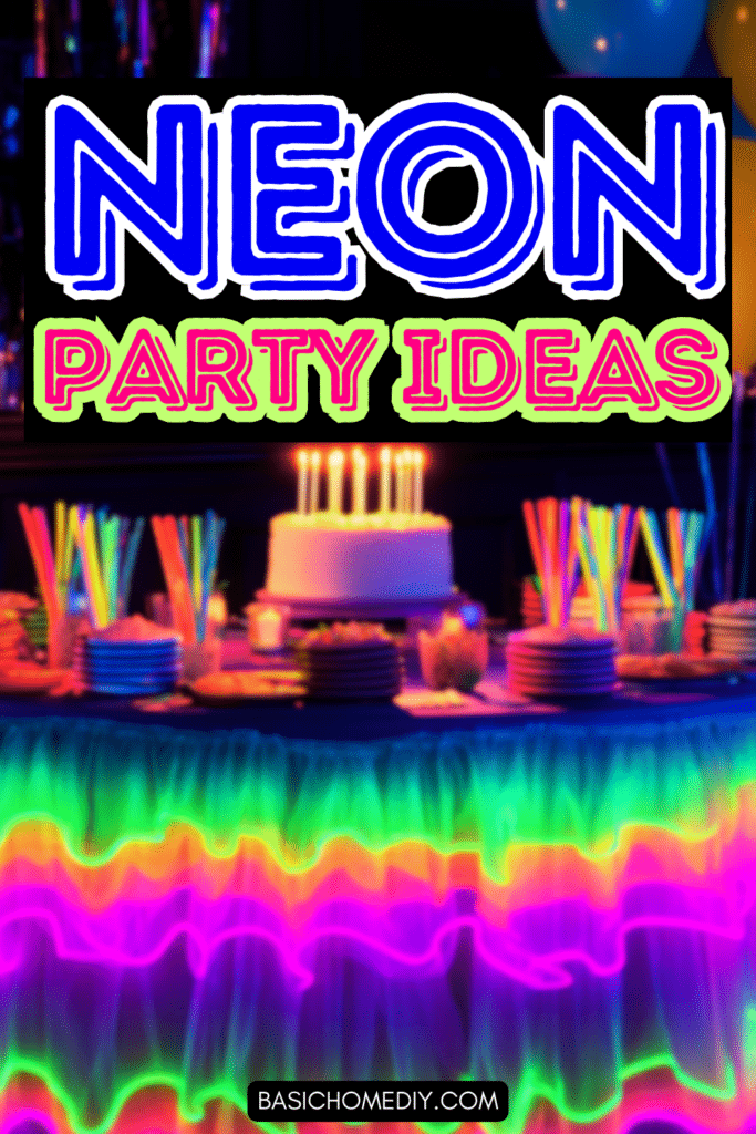 Neon Party_ Fun Ideas for Decorations, Food, Drinks, Games, Favors, and More 4
