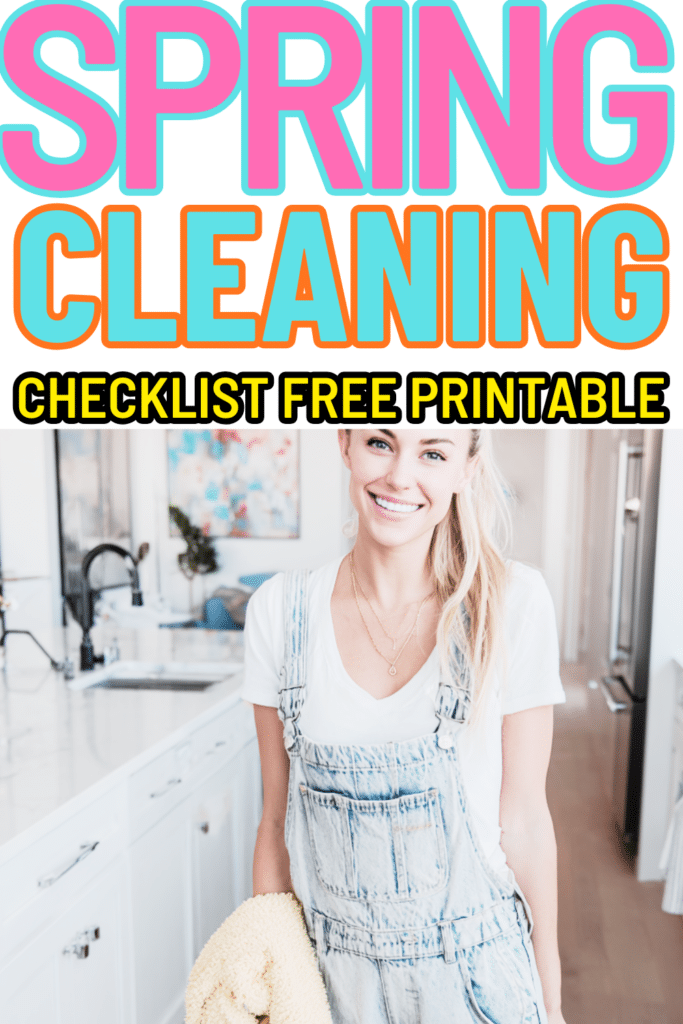 Spring Cleaning Checklist_ Your Free Printable Guide to a Fresh Home 2