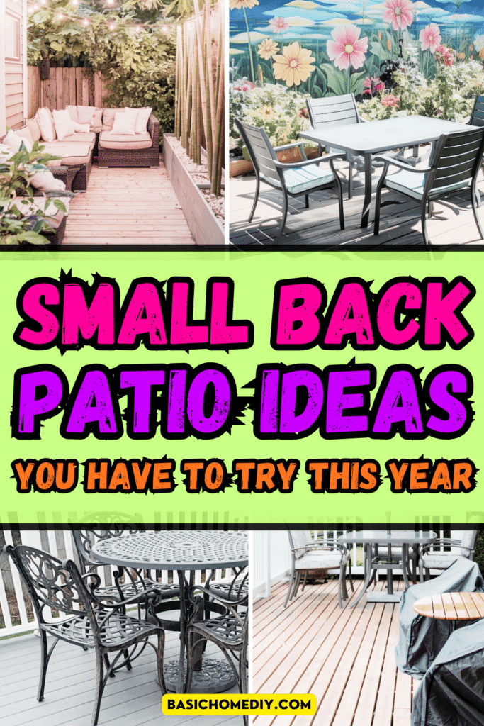 Easy Back Patio Ideas on a Budget for a Beautiful Backyard 4