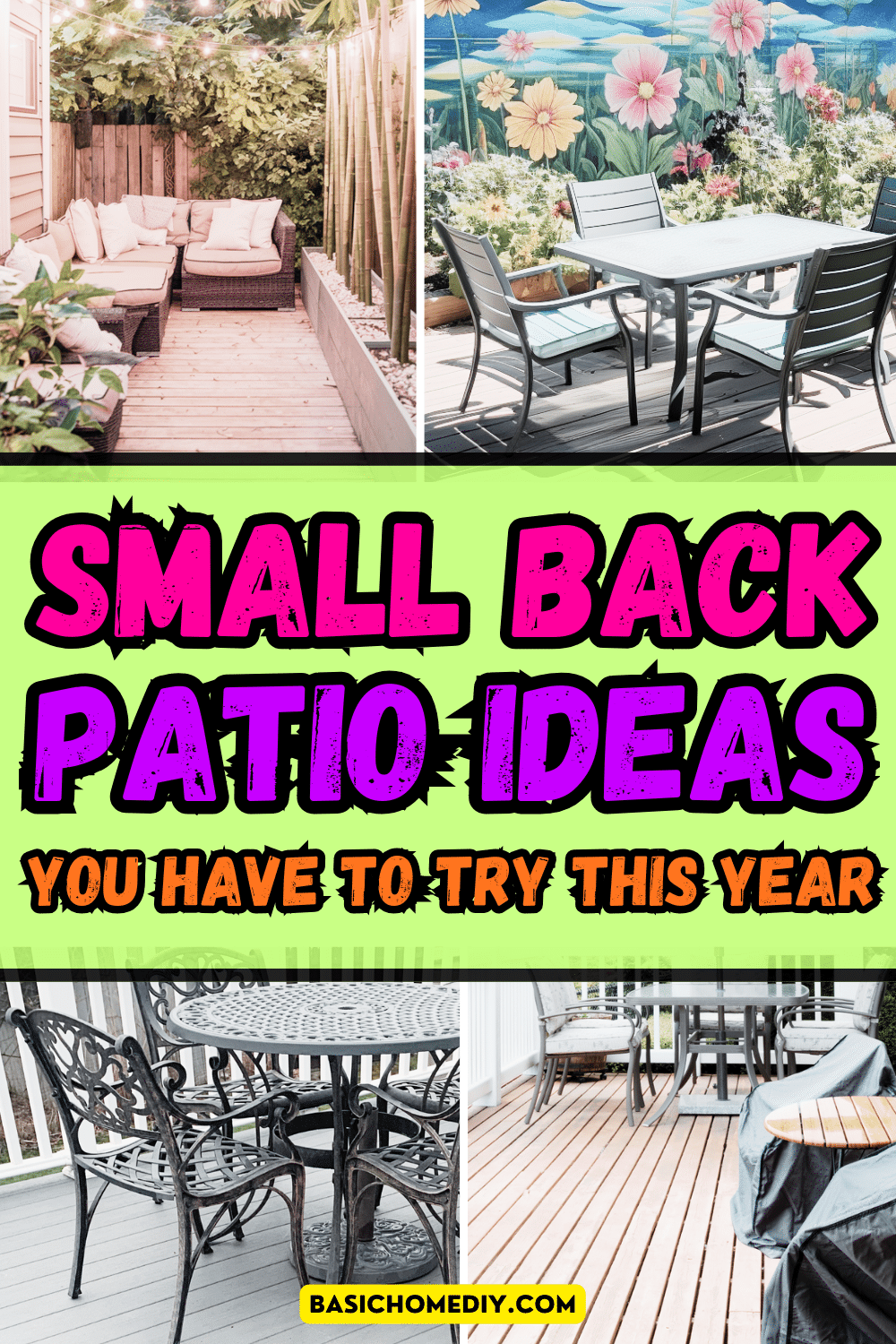 Easy Back Patio Ideas on a Budget for a Beautiful Backyard - Basic Home DIY