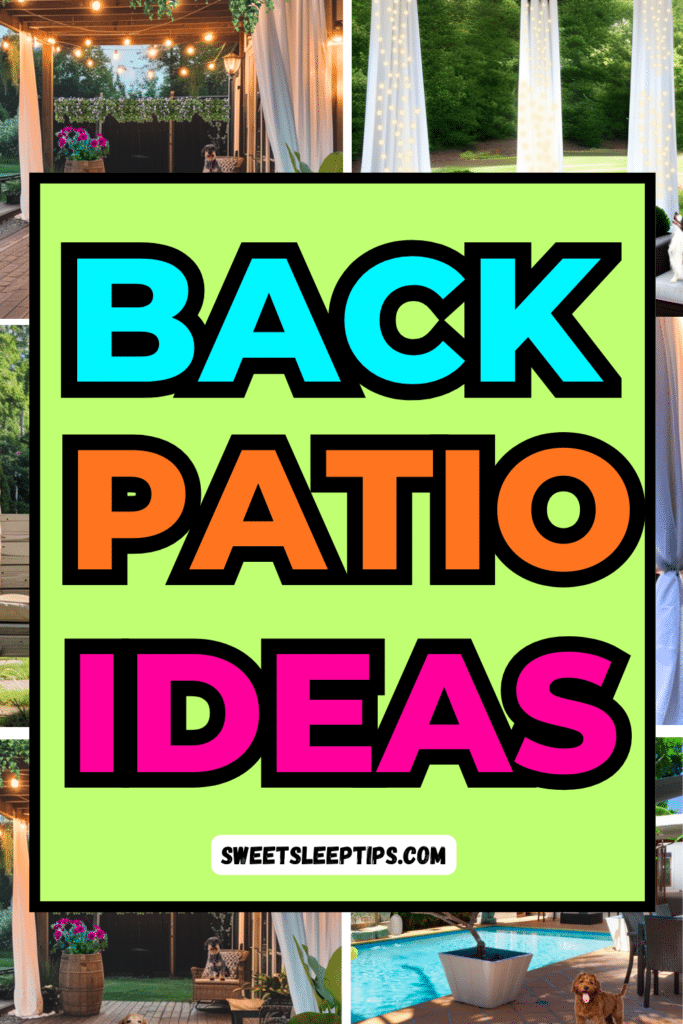 Easy Back Patio Ideas on a Budget for a Beautiful Backyard 5