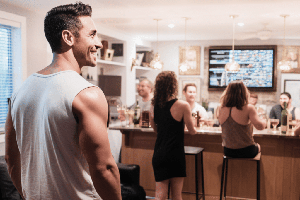 keep drinks easy and low-key