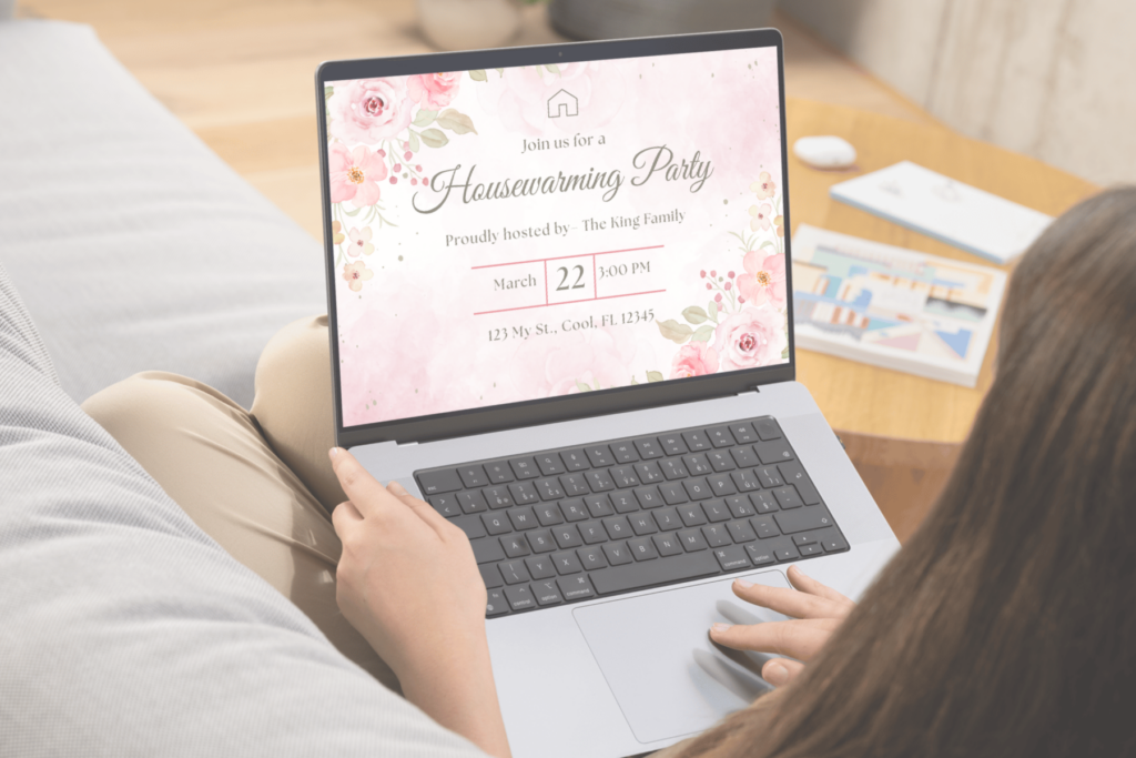 send digital housewarming invitations