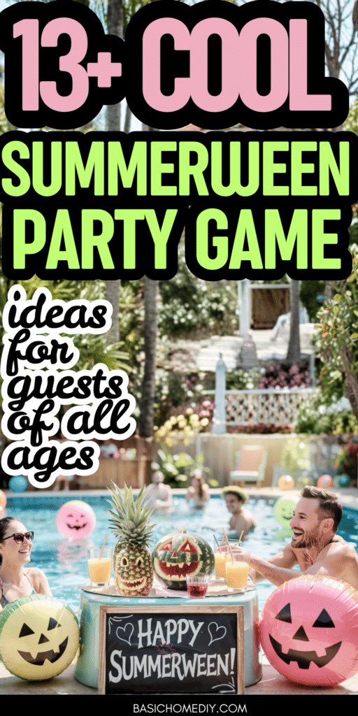 13 Summerween Party Games Everyone Will Love (Spooky + Fun Summer Ideas) 5