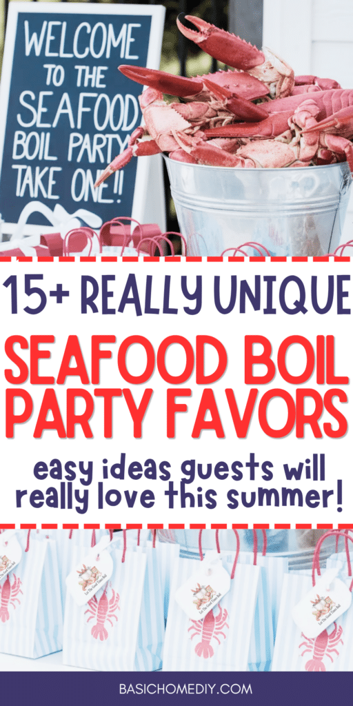 15+ Seafood Boil Party Favors That Are Cute, Unique, and Guests Will Actually Love 1