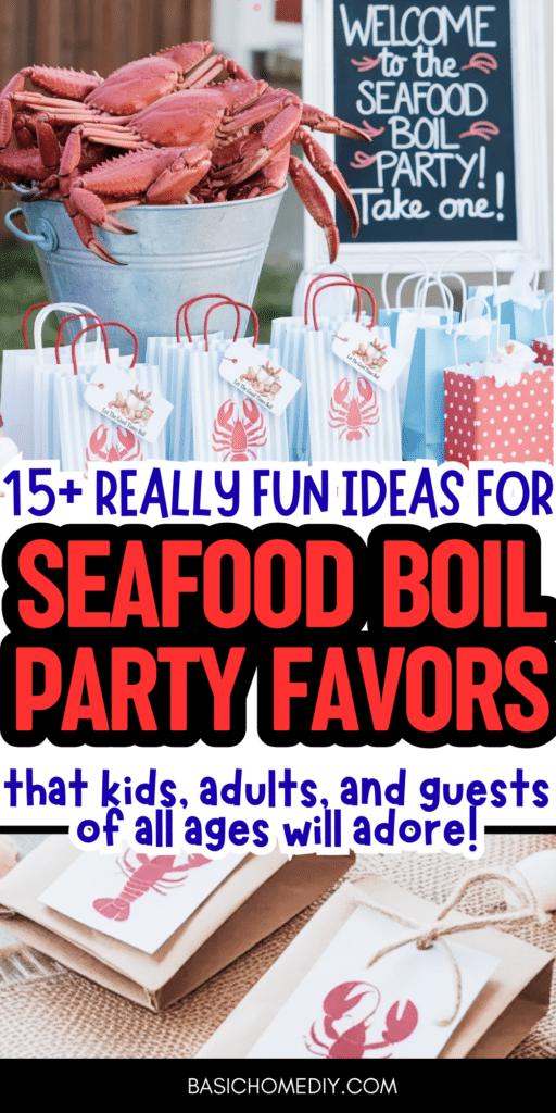 15+ Seafood Boil Party Favors That Are Cute, Unique, and Guests Will Actually Love 2
