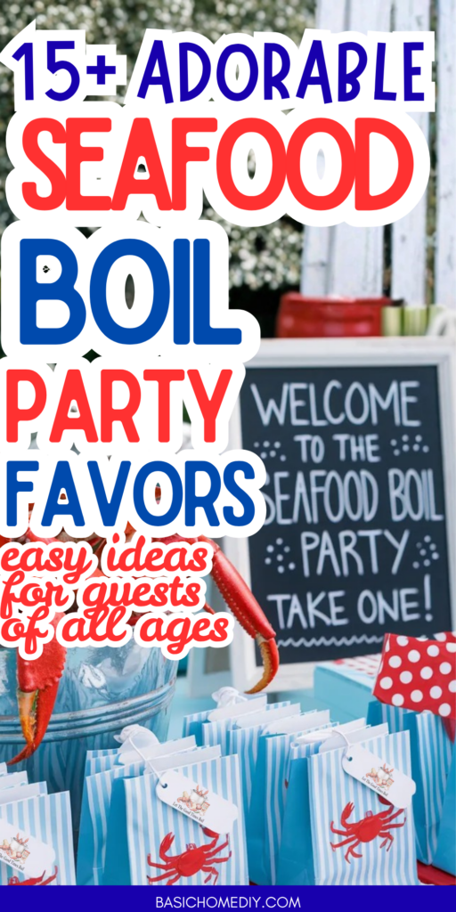 15+ Seafood Boil Party Favors That Are Cute, Unique, and Guests Will Actually Love 3