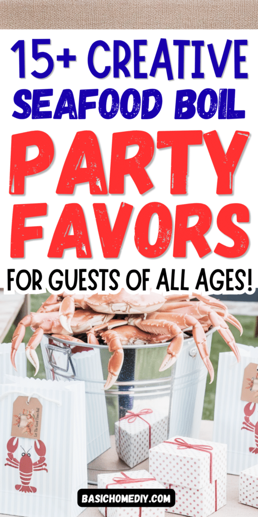 15+ Seafood Boil Party Favors That Are Cute, Unique, and Guests Will Actually Love 4