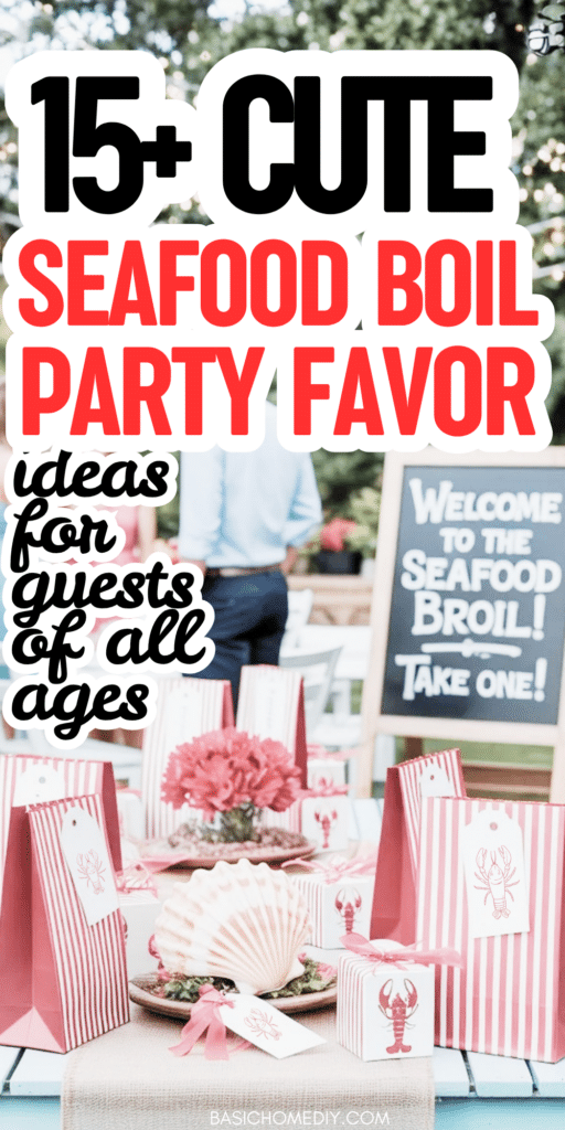 15+ Seafood Boil Party Favors That Are Cute, Unique, and Guests Will Actually Love 5