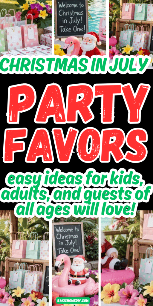 21+ Easy Christmas in July Party Favors for Kids and Adults (Fun & Affordable Ideas) 4