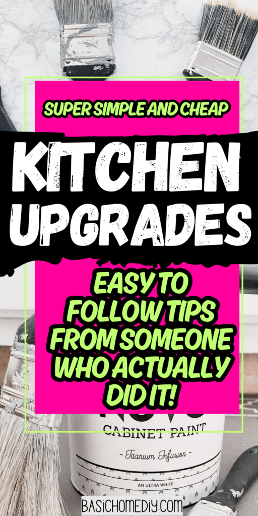 Cheap and Easy Kitchen Updates On a Budget That Make a Big Difference for Less 3