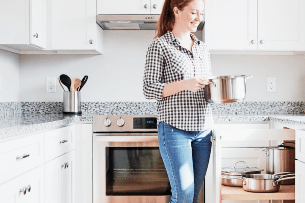 Clever ways to store pots and pans
