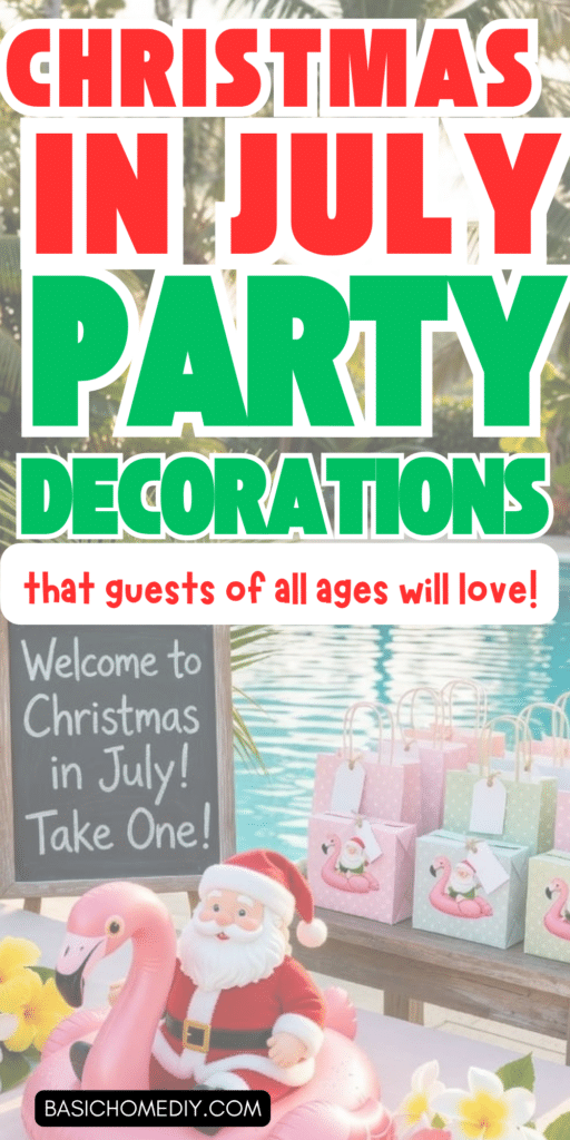 Easy Christmas In July Decorations_ Bringing the Magic of Christmas to Summer 2