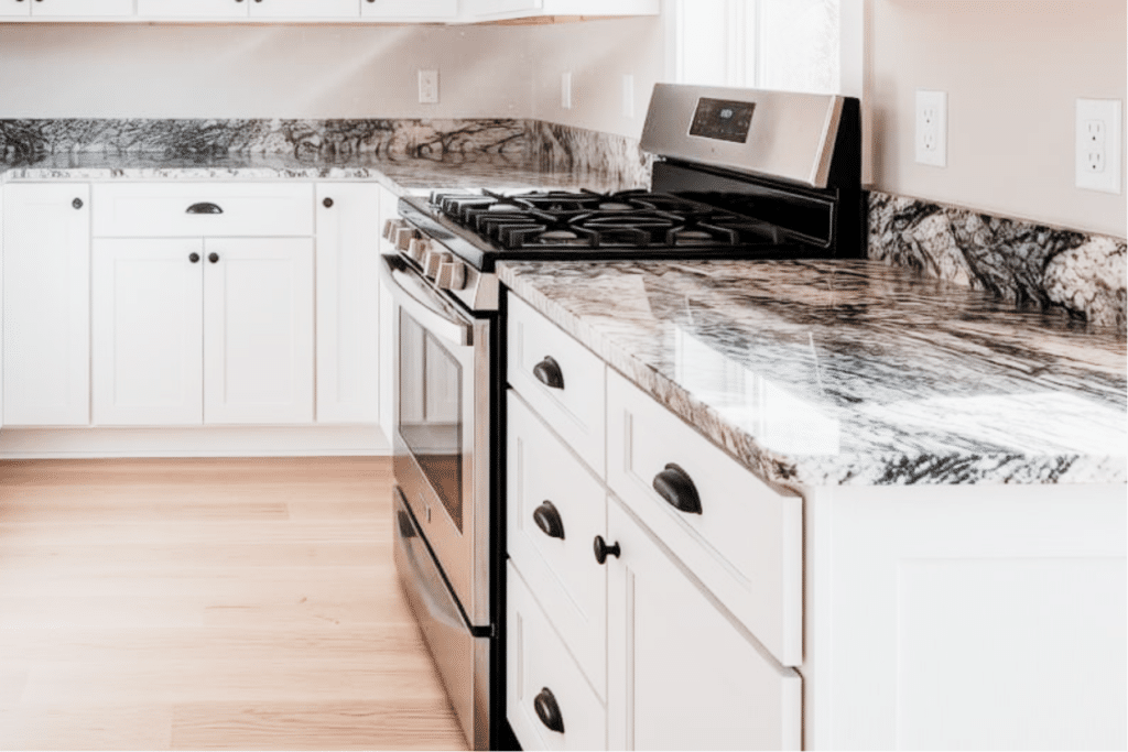 cabinet closest to stove for everyday cookware