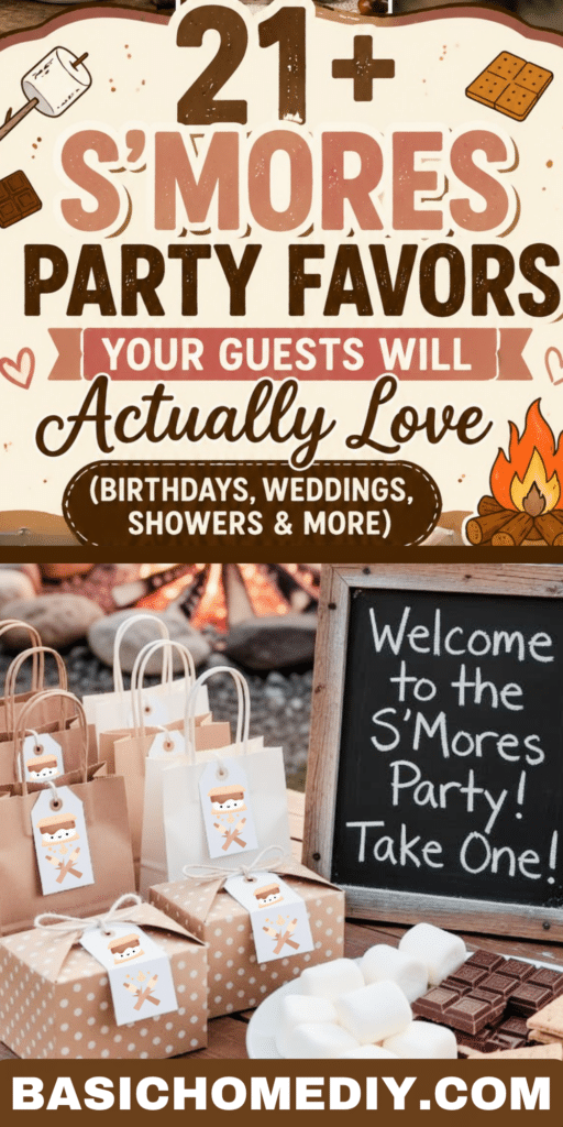 21+ S’mores Party Favors Your Guests Will Actually Love (Birthdays, Weddings, Showers & More) 1