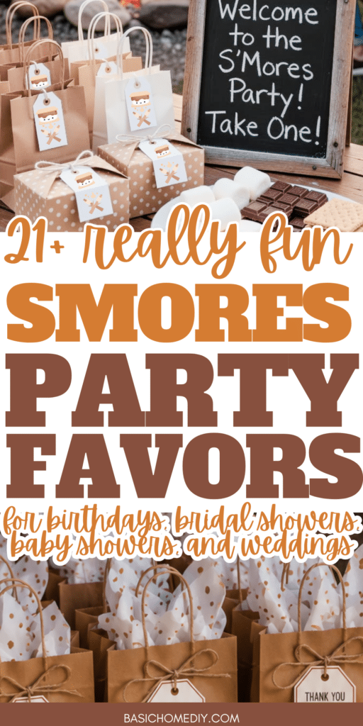 21+ S’mores Party Favors Your Guests Will Actually Love (Birthdays, Weddings, Showers & More) 2