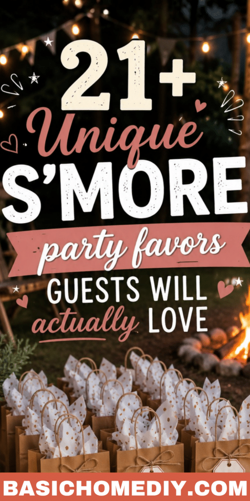 21+ S’mores Party Favors Your Guests Will Actually Love (Birthdays, Weddings, Showers & More) 5