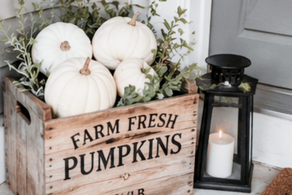 Make a small front porch feel warm without clutter